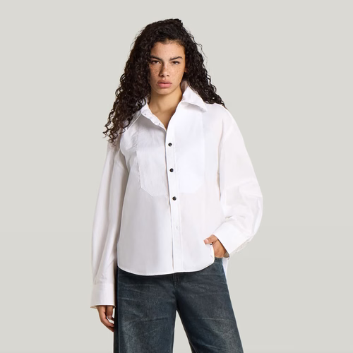 Chemise Smoking - Blanc - Femmes - G-Star RAW - Modalova