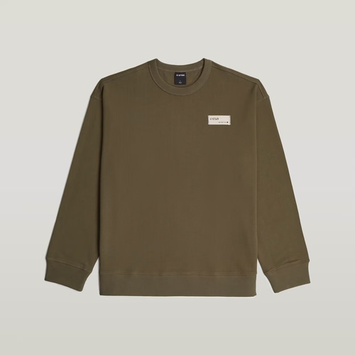 Sweat HB Badge - Brun - Hommes - G-Star RAW - Modalova