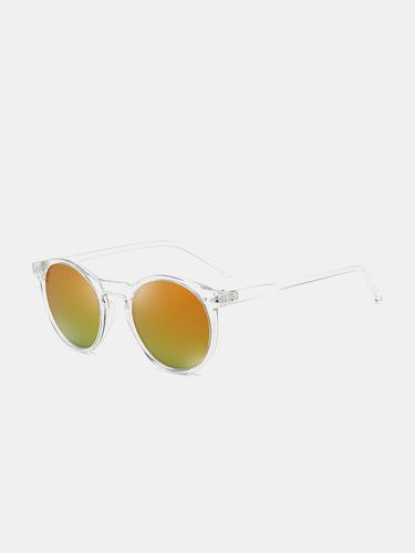 Unisex Transparent Full Frame Polarized UV Protection Coated Sunglasses - Newchic - Modalova