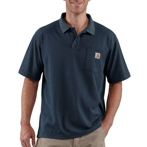 Eight short-sleeve pocket polo - Bleu - S" - Carhartt - Modalova