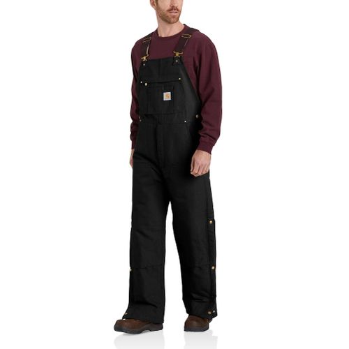 S Salopette - loose fit firm duck insulated bib overall - Noir - 2XL - Carhartt - Modalova