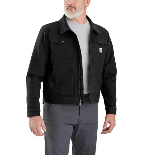 S Veste - rugged flex™ duck relaxed fit jacket - Noir - 2XL - Carhartt - Modalova