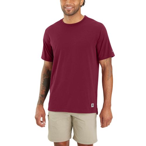 Elaxed fit short-sleeve t-shirt - Rouge - M" - Carhartt - Modalova