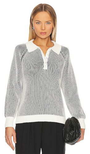 Plaited Johnny Collar Pullover Sweater in ,. Size M, S, XL, XS - 525 - Modalova