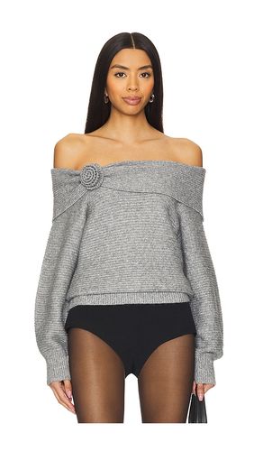 PULL ÉPAULES DÉNUDÉES AVEC ROSETTE ELIZABETH in . Size M, S, XL, XS - 525 - Modalova