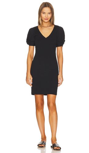 ROBE ENCOLURE V AVEC FRONCES ET MANCHES BOUFFANTES in . Size S, XS, XXS - 1. STATE - Modalova