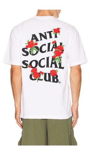 Embroidered Rose Kkotch Tee in . Size L. Also in M, S, XL/1X - Anti Social Social Club - Modalova