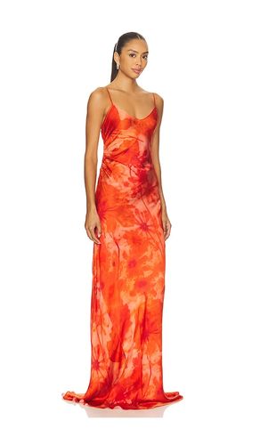 Ruched Slip Gown in . Size 0. Also in 4, 6 - Alejandra Alonso Rojas - Modalova