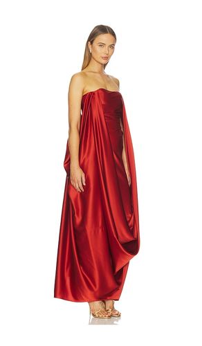 ROBE DRAPÉE SUPERPOSÉE en . Taille 0. Also en 4 - Alejandra Alonso Rojas - Modalova