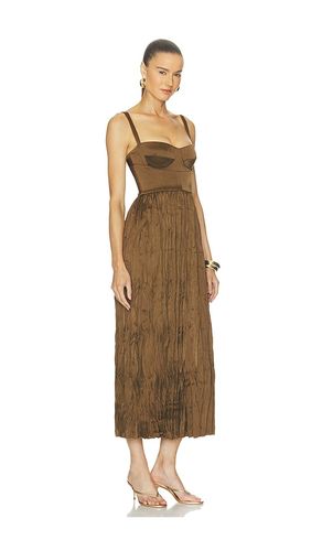 Pleated Bustier Dress in . Size 0. Also in 2, 6 - Alejandra Alonso Rojas - Modalova