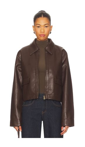 BLOUSON EN CUIR FIANNA en . Taille L. Also en S, XL - ALL THE WAYS - Modalova