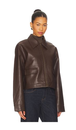 BLOUSON EN CUIR FIANNA en . Taille L. Also en M, S, XL, XS, XXS - ALL THE WAYS - Modalova