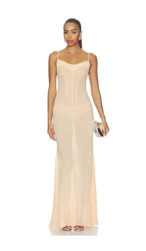 ROBE NUISETTE AVEC BUSTIER DRAPÉ JANET en . Taille L. Also en M, S, XS - Anna October - Modalova