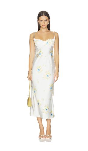 ROBE MIDI AVEC NOUVEAU BUSTIER SCULPTÉ GLORIA en . Taille L. Also en M, S - Anna October - Modalova