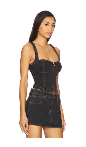 Cara Denim Top in . Size L. Also in M - Abrand - Modalova