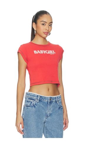 T-SHIRT CROPPED GRAPHIQUE BABYGIRL en . Taille L. Also en S - Abrand - Modalova