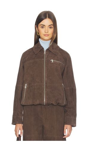 Alex Suede Bomber Jacket in . Size M. Also in XL - ALIGNE - Modalova