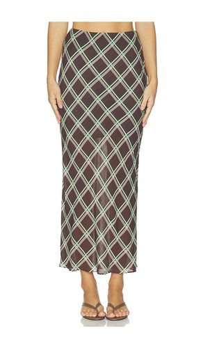 JUPE MAXI À CARREAUX YVONNE en . Taille 0. Also en 2, 4, 6, 8, 10 - ALIGNE - Modalova