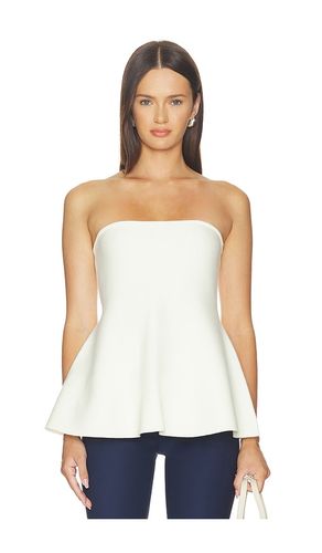 Amy Knitted Bandeau Peplum Top en . Taille M. Also en S, XS - ALIGNE - Modalova
