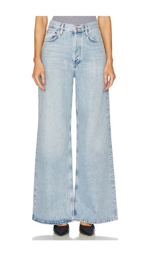 JAMBES LARGES TAILLE HAUTE DAME in -. Size 26, 27, 28, 29, 30, 31, 32, 33 - AGOLDE - Modalova