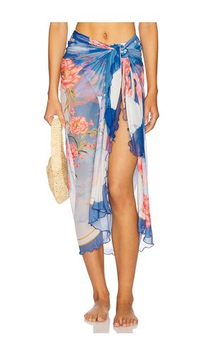Agua Bendita Marine Sarong in Blue - Agua Bendita - Modalova