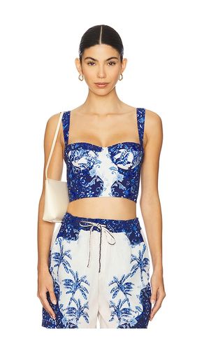 X REVOLVE Lupe Crop Top in . Size L. Also in S - Agua Bendita - Modalova