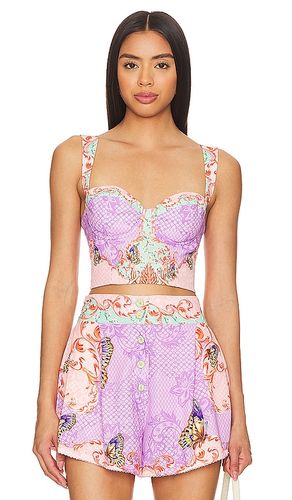 X REVOLVE Lupe Crop Top in . Size L. Also in S, XS - Agua Bendita - Modalova