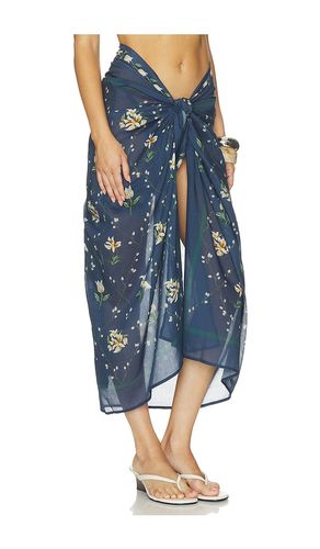 Lavanda Pareo Midi Skirt in - Agua by Agua Bendita - Modalova