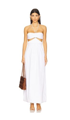Solid Cut-Out Halterneck Long Dress in . Size L. Also in - ADRIANA DEGREAS - Modalova