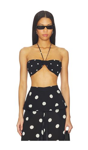 Polka Dot Bandeau Top in . Size M. Also in S, XS - ADRIANA DEGREAS - Modalova