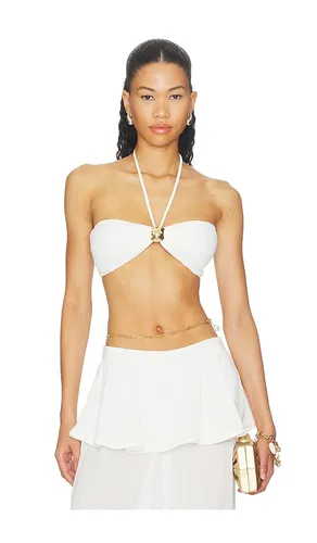 Solid Bandeau Top en . Taille L. Also en M, S, XS - ADRIANA DEGREAS - Modalova