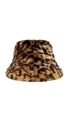 The Uptown Faux Fur Bucket Hat en - Adrienne Landau - Modalova