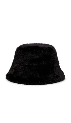 The Uptown Faux Fur Bucket Hat en - Adrienne Landau - Modalova
