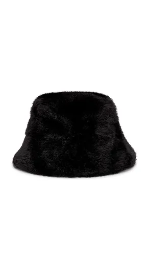 The Uptown Faux Fur Bucket Hat en - Adrienne Landau - Modalova