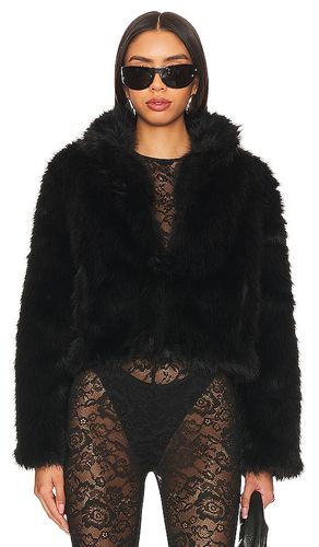 Faux Fox Fur Jacket in . Size M. Also in L, S - Adrienne Landau - Modalova