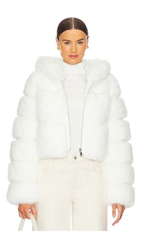 BLOUSON THE LINDA FAUX FUR en . Taille L. Also en M, S - Adrienne Landau - Modalova