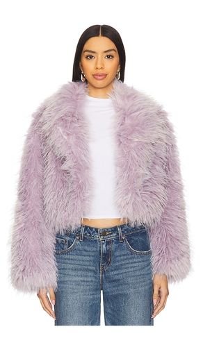 BLOUSON CROPPED MONGOLIAN in . Size S - Adrienne Landau - Modalova