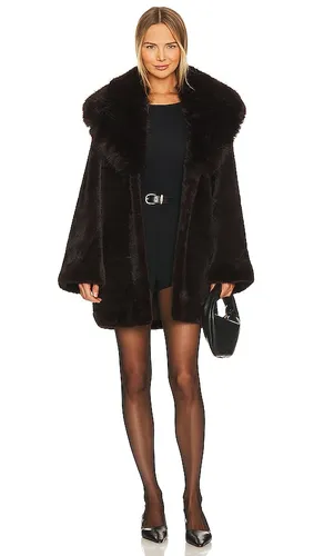 MANTEAU IMITATION FOURRURE & VISON en . Taille L. Also en - Adrienne Landau - Modalova