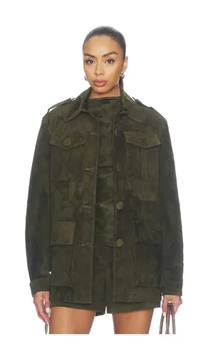 Lamb Leather Suede Mid Jacket en . Taille L. Also en M, S - AEXAE - Modalova