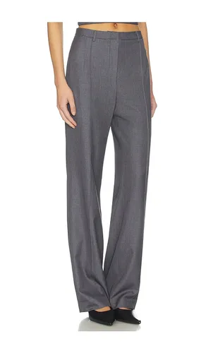 Twill Pleated Straight Leg Trouser en . Taille L. Also en XS - AEXAE - Modalova