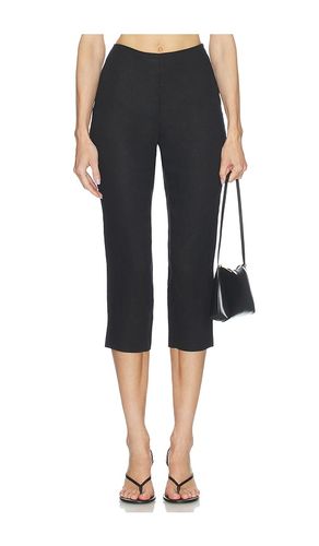 PANTALON CAPRI EN LIN en . Taille L. Also en M, S - AEXAE - Modalova