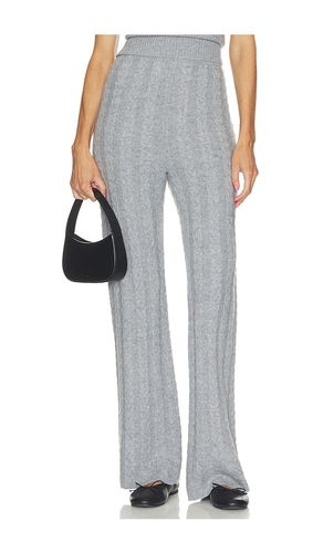 X REVOLVE Cashmere Cable Straight Leg Pant en . Taille L. Also en M, S, XS - AEXAE - Modalova