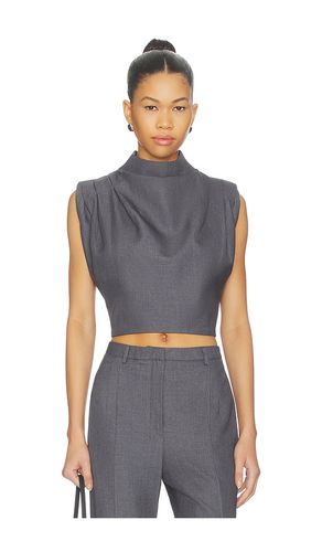 Twill Clouched Crop Top en . Taille S. Also en M - AEXAE - Modalova