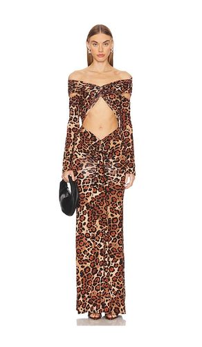 ROBE LONGUE À DÉCOUPES CHESTER in . Size M, XL, XXL - AFRM - Modalova
