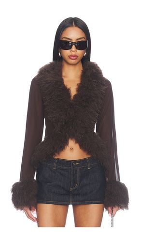 GILET SIMONE FAUX FUR en . Taille L. Also en M, XL - AFRM - Modalova