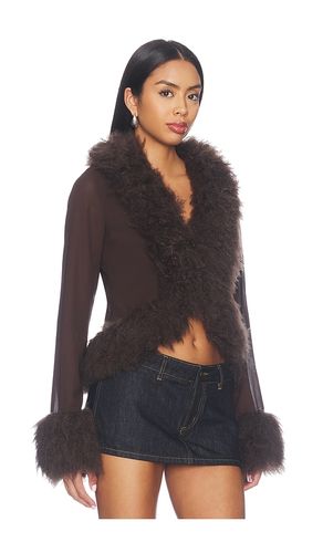 GILET SIMONE FAUX FUR en . Taille L. Also en M, S, XL, XS, XXS - AFRM - Modalova