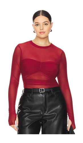 HAUT À MAILLE ET MANCHES LONGUES SANDRINE en . Taille L. Also en - AFRM - Modalova