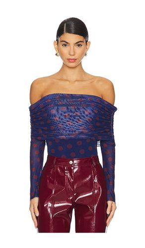 BODY DÉCOLLETÉ ASYMÉTRIQUE MAXINE in . Size S, XL - AFRM - Modalova