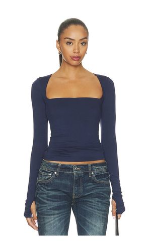 Ines Knit Crepe Top en . Taille S. Also en XS, M, L, XL - AFRM - Modalova