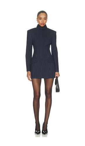 ROBE À FINES RAYURES BLEU MARINE TONI en . Taille 0. Also en 2, 4, 6, 8 - AKNVAS - Modalova